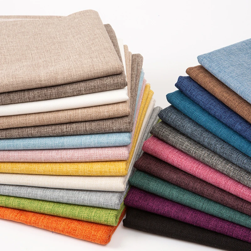 Thickened Solid Color Cotton L - Linen Table Runner reseña y precio