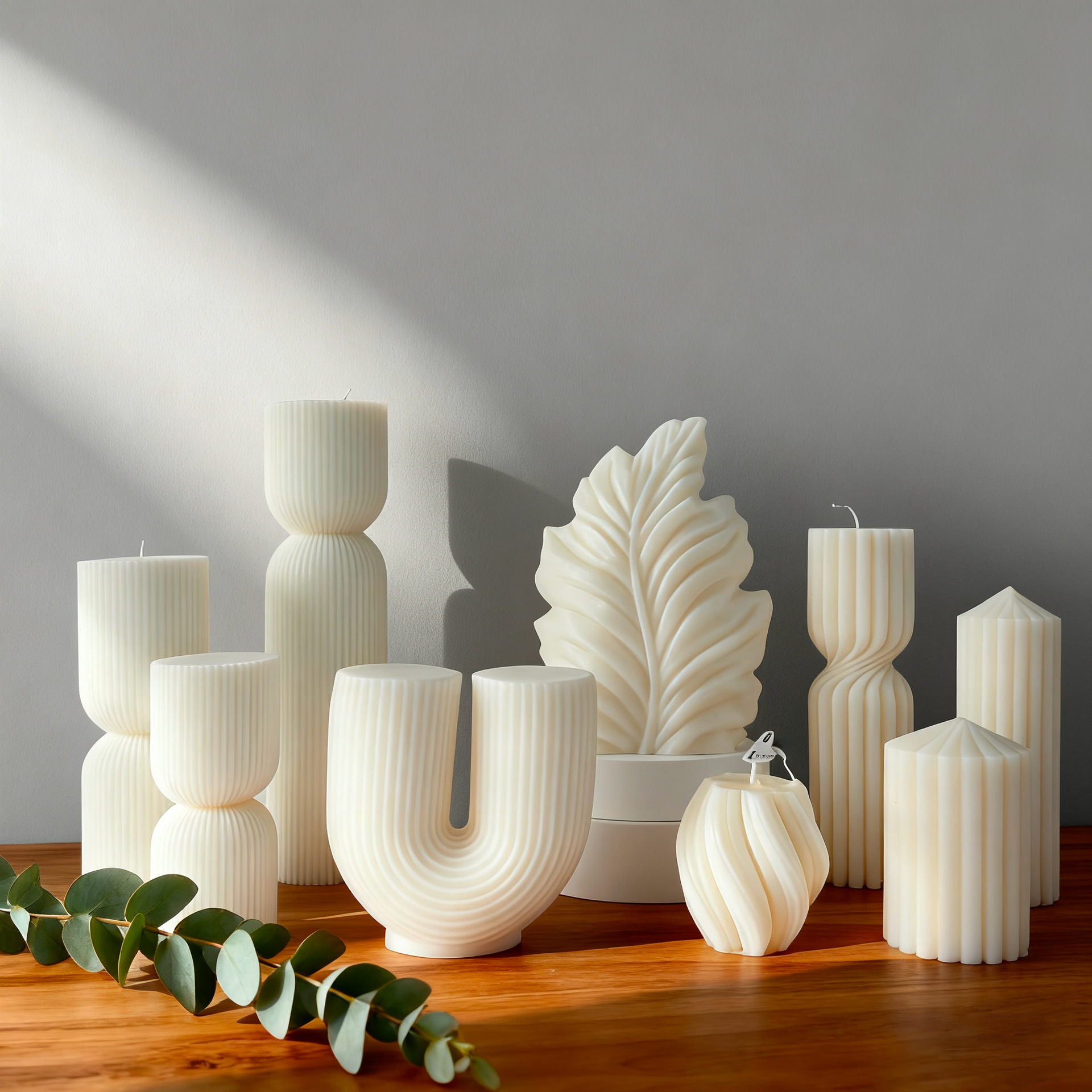 Nordic Minimalist White Scente - Home Decor Japandi reseña y precio