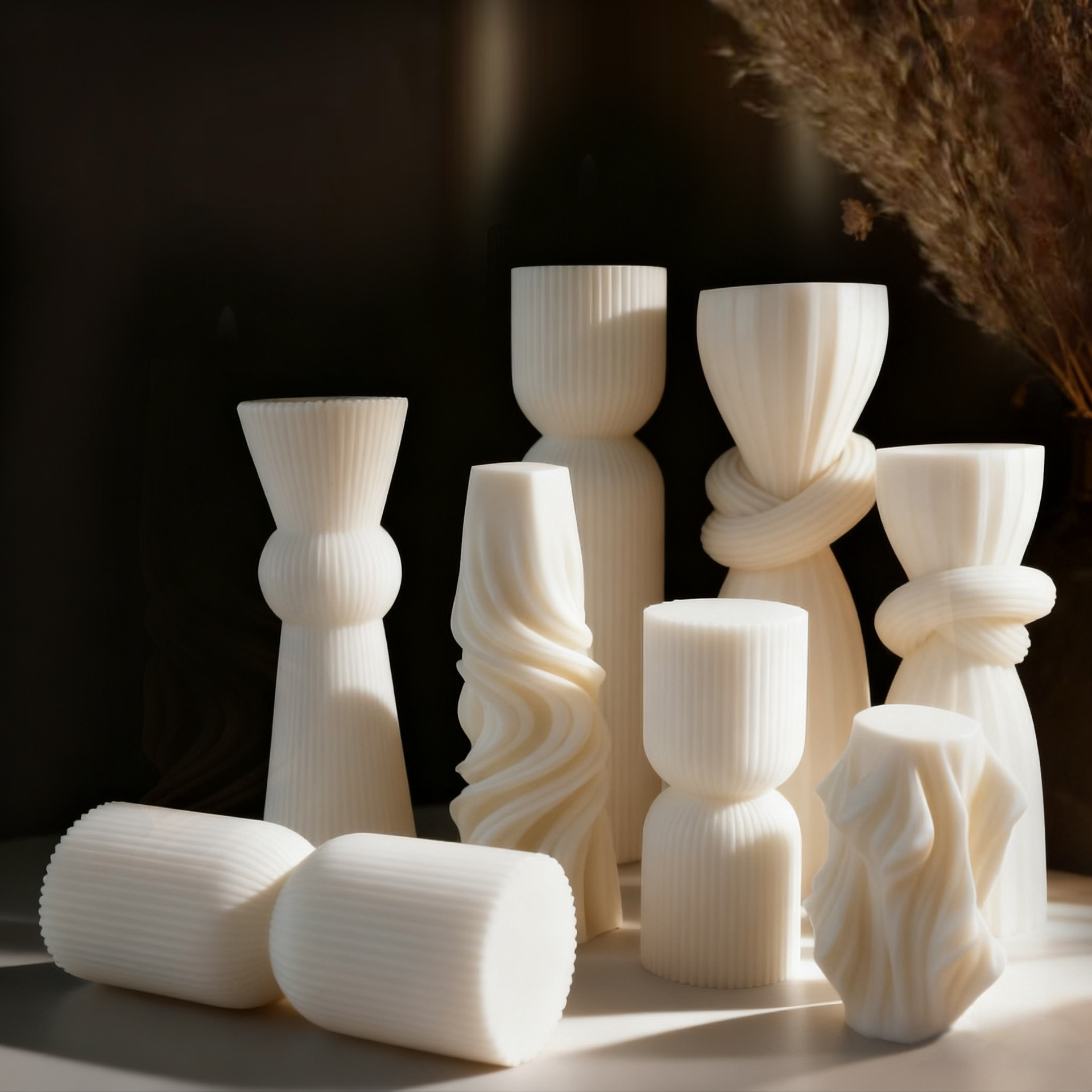 Nordic Minimalist White Scente - Home Decor Japandi reseña y precio