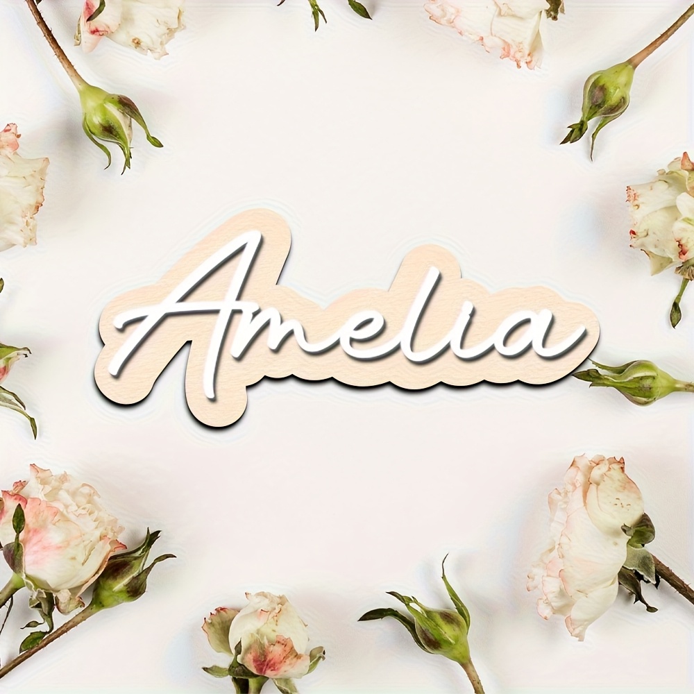 Customizable Double-Layered Wo - Home Decor Wall Art reseña y precio