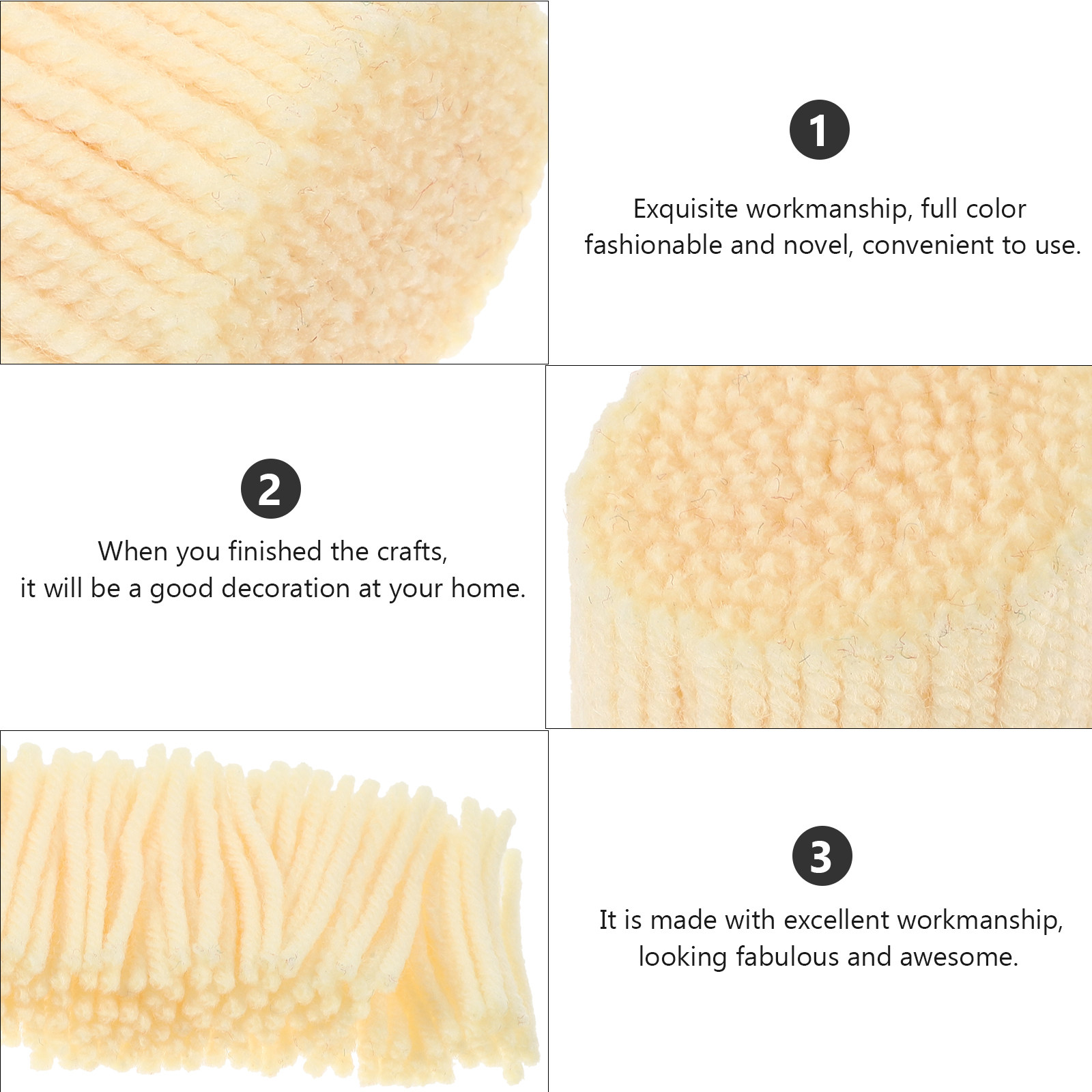10 Rolls Latch Hook Rug Yarn A - Yarn Home Decor reseña y precio