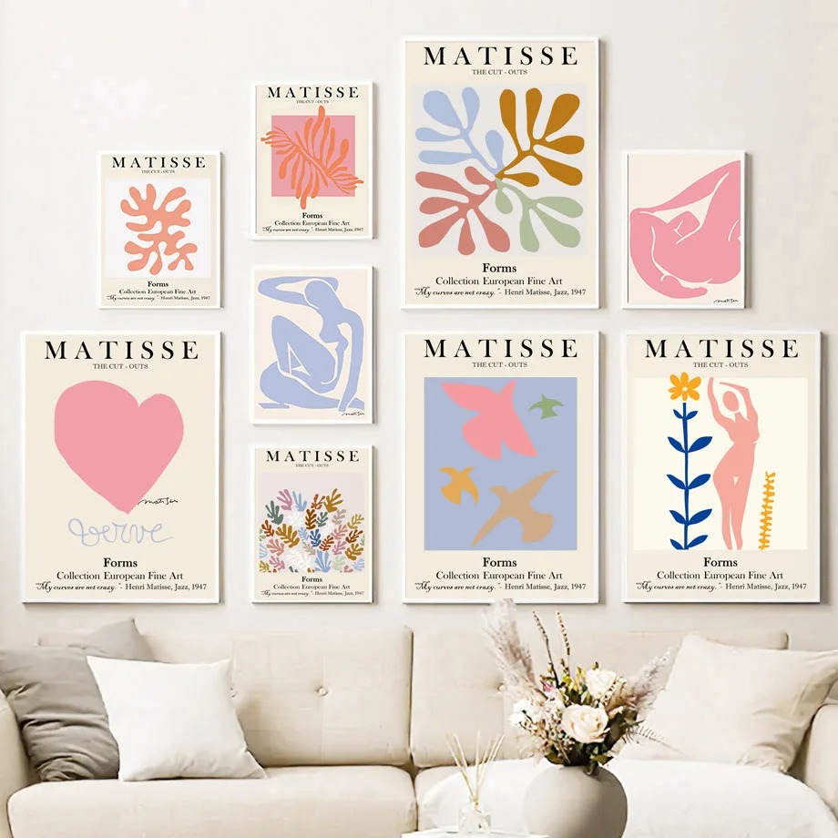 Abstract Matisse Girl Body Pig - Home Decor Japandi reseña y precio