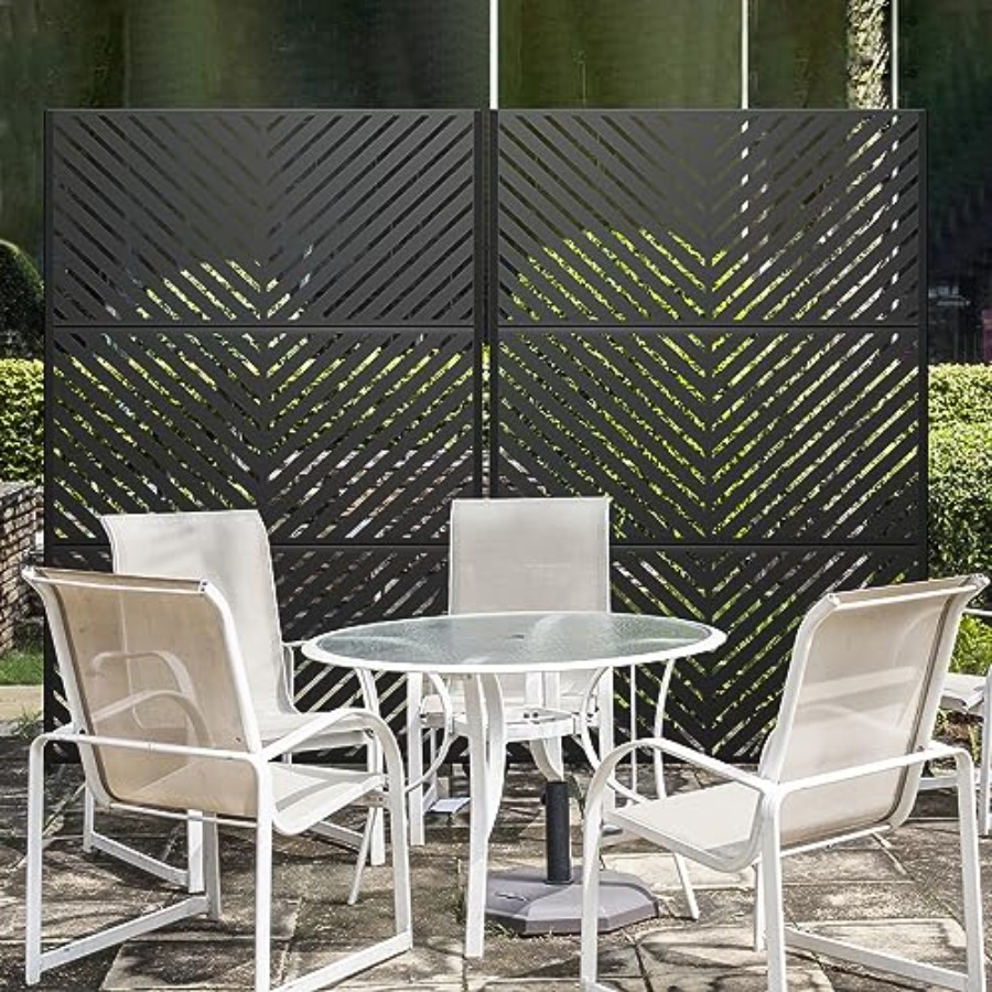 Metal Privacy Screen Outdoor 7 - H&M Home Decor reseña y precio