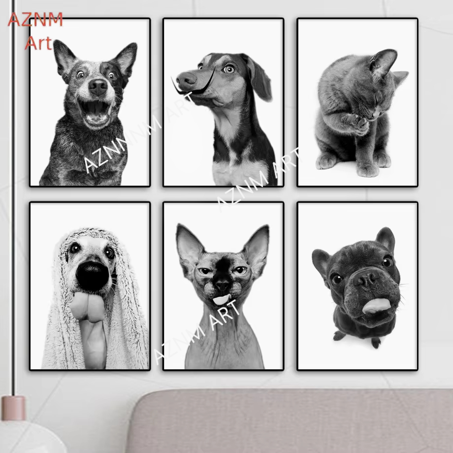 Sphinx Cat French Bulldog Anim - Home Decor Japandi reseña y precio