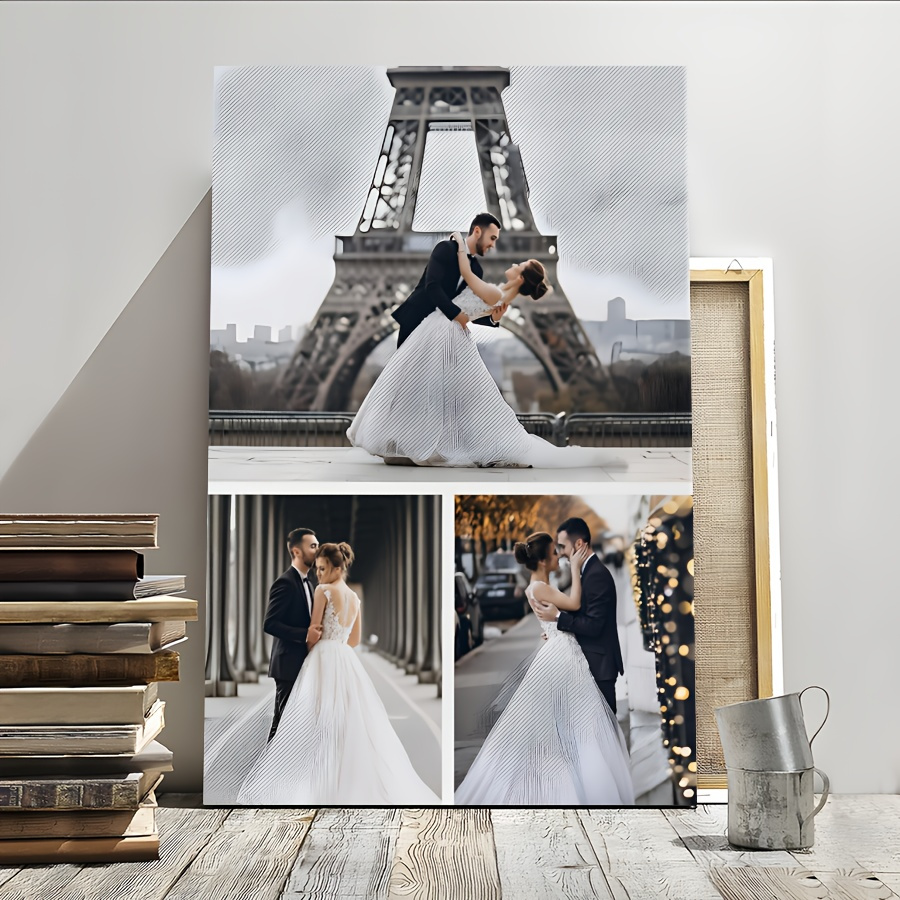2D flat-1pc Framed Canvas Canv - Home Decor Wall Art reseña y precio