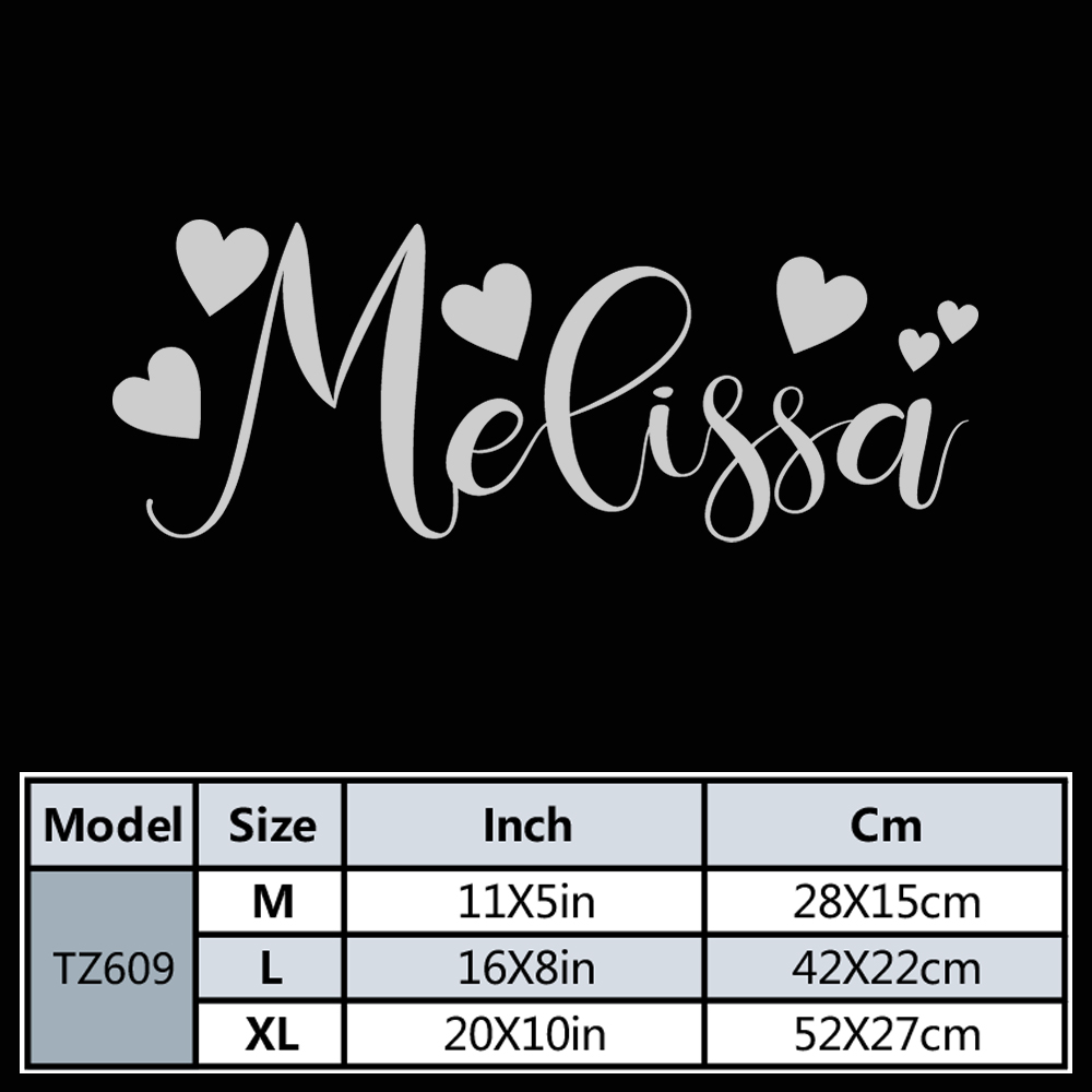 1pc Diy Personalize Custom Nam - Home Decor Wall Panels reseña y precio