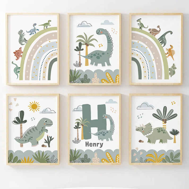 Jurassic Period Dinosaur Wall  - Home Decor Japandi reseña y precio