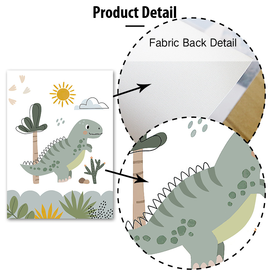 Jurassic Period Dinosaur Wall  - Home Decor Japandi reseña y precio