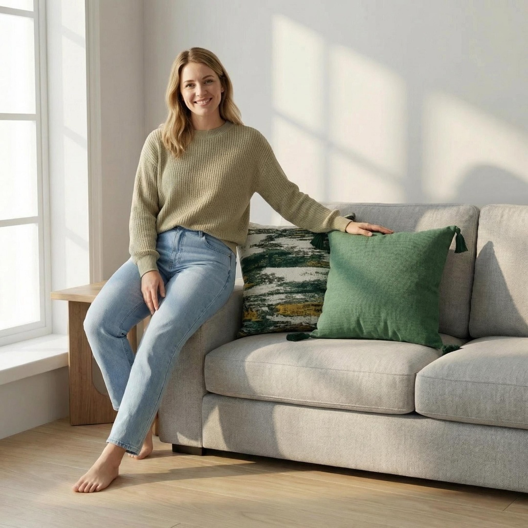 Home Nordic texture yarn-dyed  - Yarn Home Decor reseña y precio