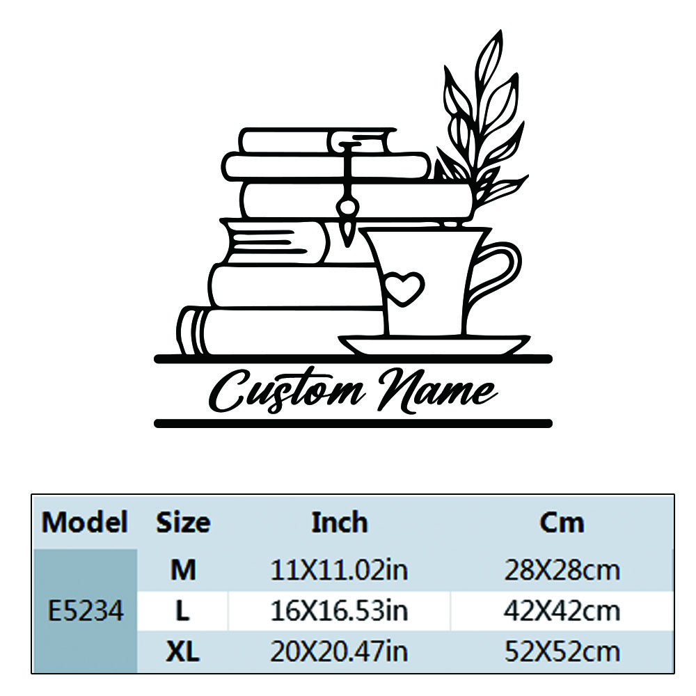 1PC Diy Book Customizable Text - Home Decor Wall Stickers reseña y precio