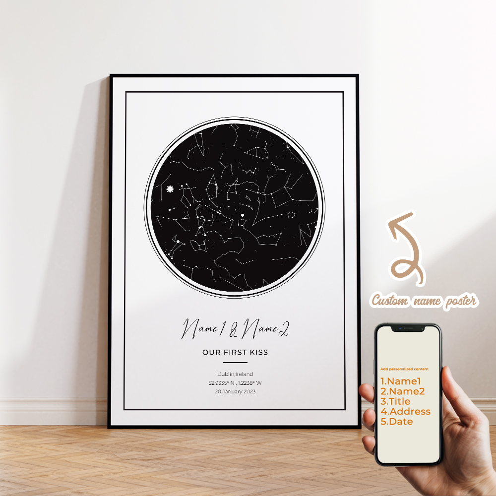 Modern Custom Personalized Nig - Home Decor On Wall reseña y precio