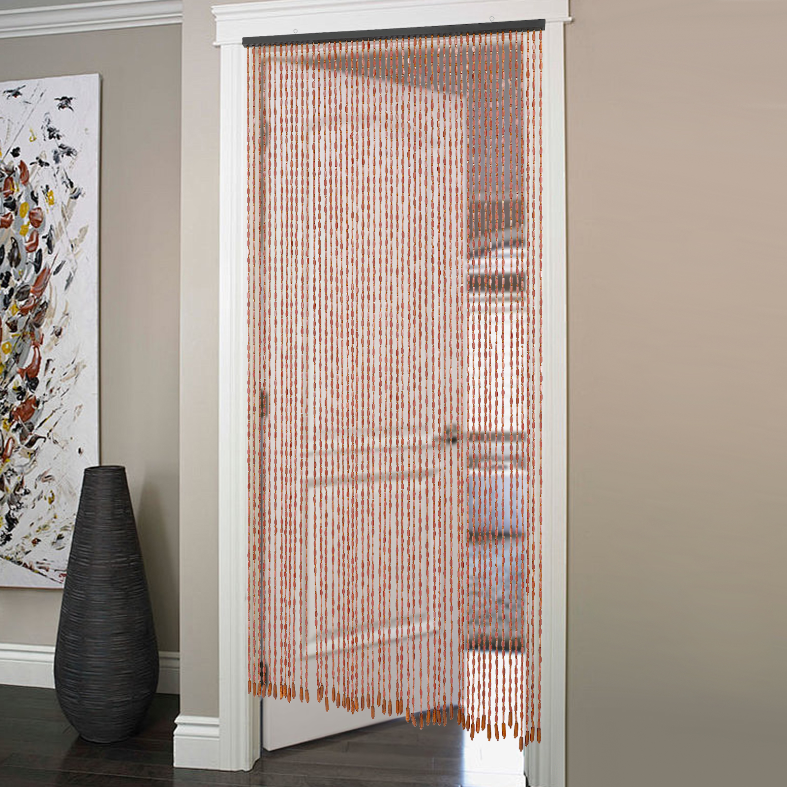 Beaded Curtain, Door Curtain,  - Home Decor Wall Panels reseña y precio