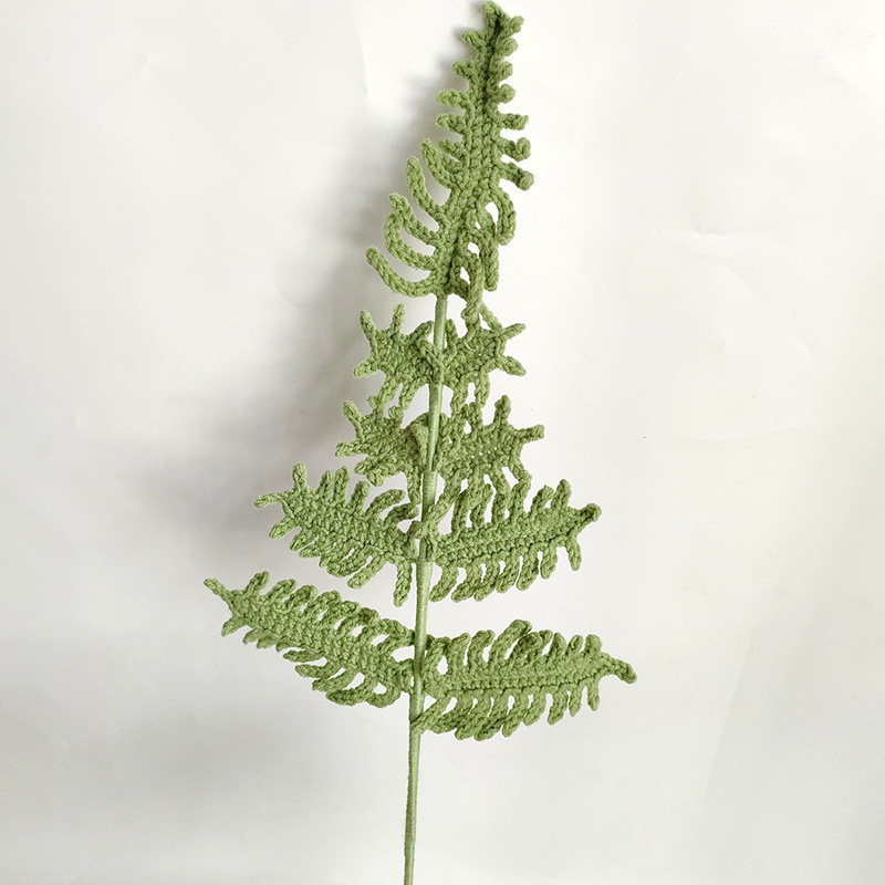 New Flower Bouquet with Fern L - Yarn Home Decor reseña y precio