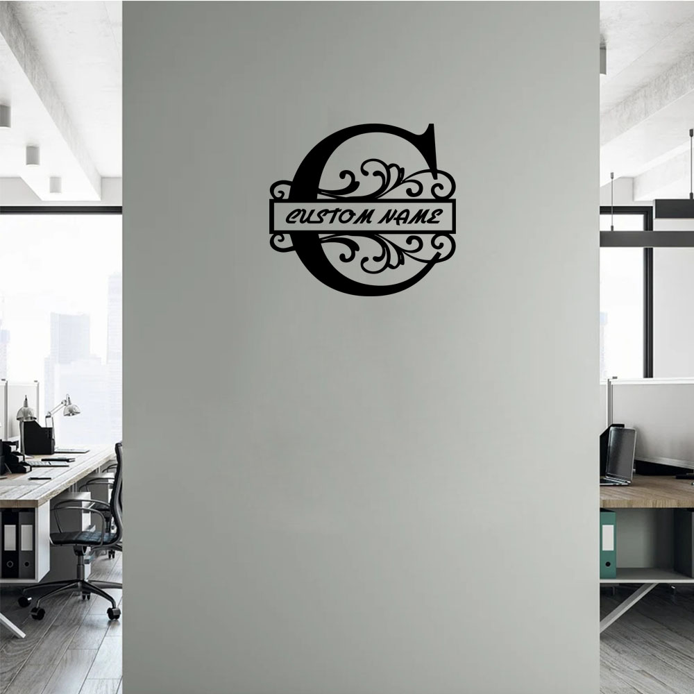 1PC Hot Sale Letter C Customiz - Home Decor Wall Stickers reseña y precio