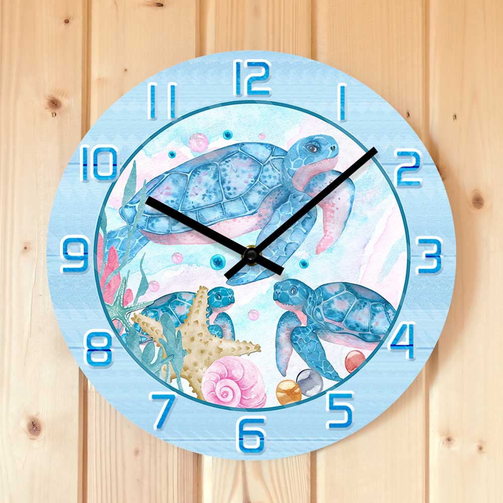 Watercolor Painting Sea Turtle - Home Decor Under 300 reseña y precio