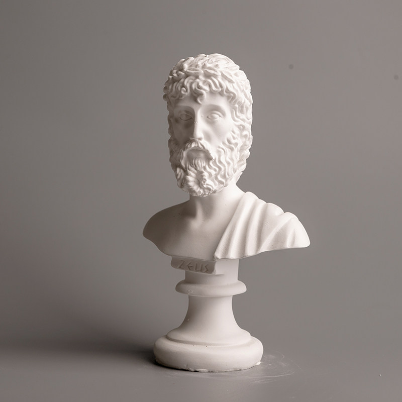 Zeus, a figure from Greek myth - Home Decor From Clay reseña y precio
