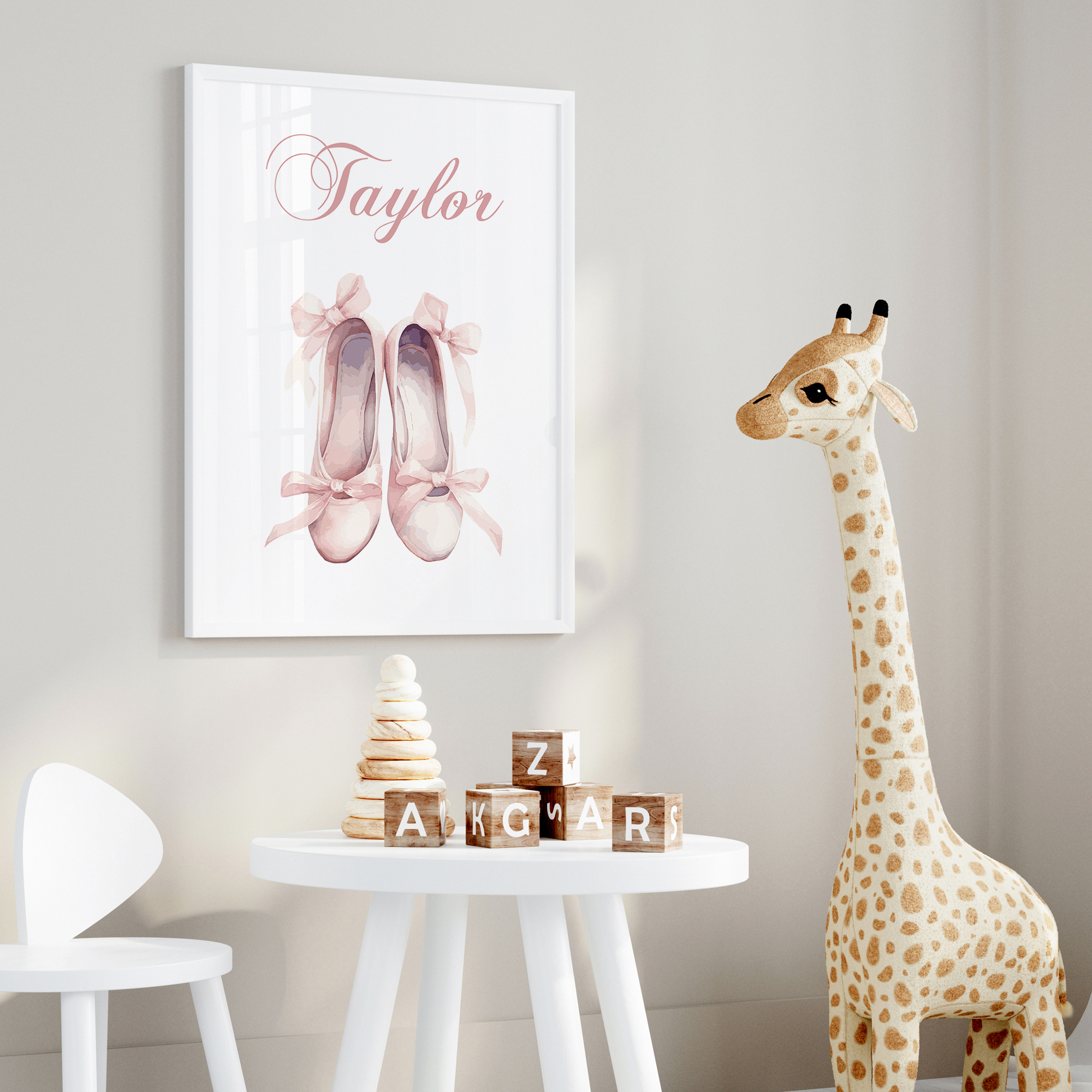 3pcs Personalized Custom Name  - Home Decor On Wall reseña y precio
