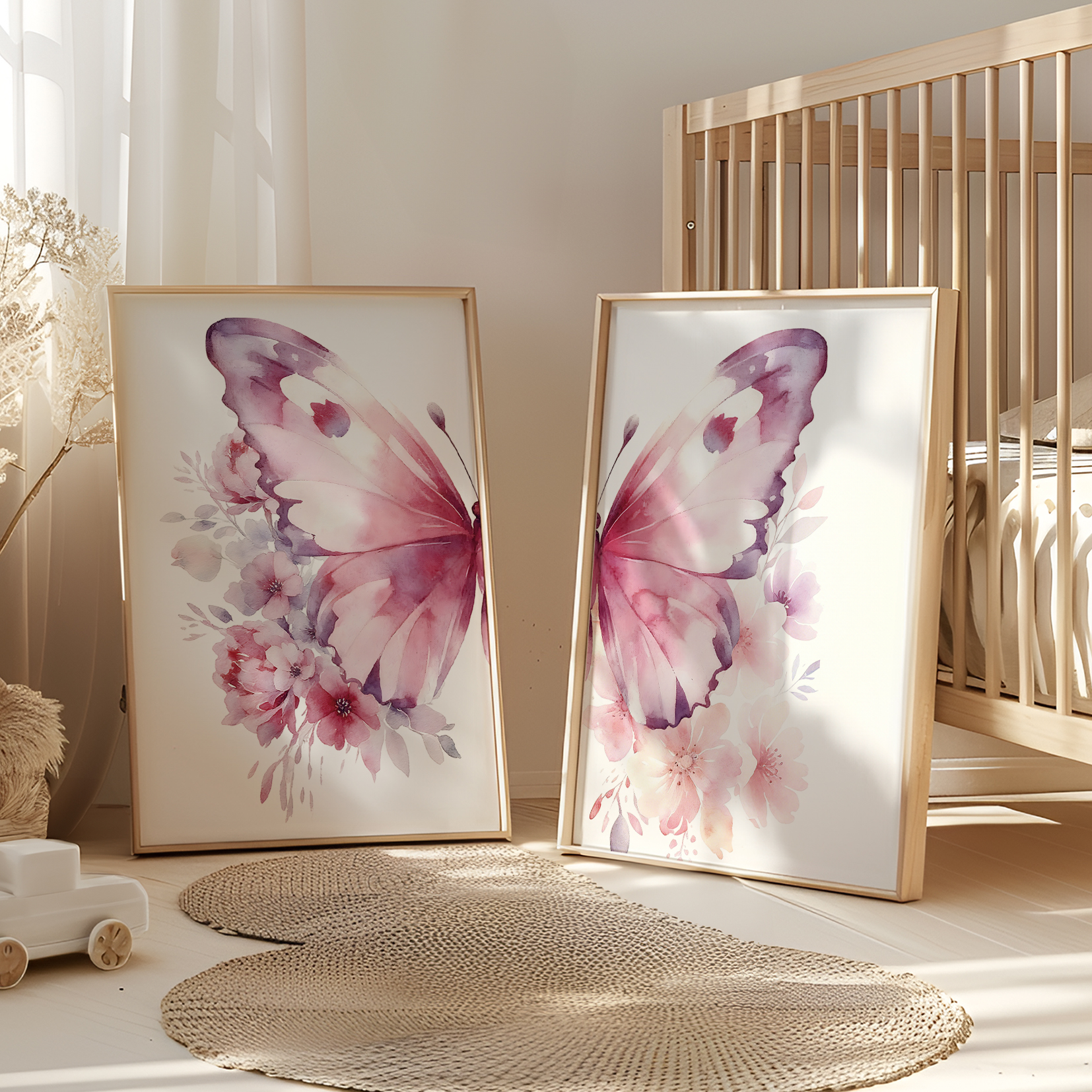3pcs Cartoon Children Pink Lov - Home Decor On Wall reseña y precio