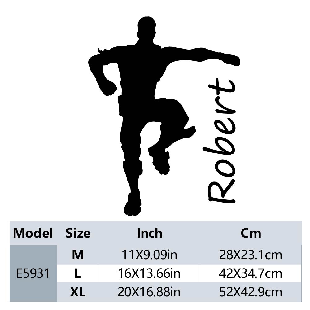 1PC Hot Sale Dancer Custom Nam - Home Decor Wall Stickers reseña y precio