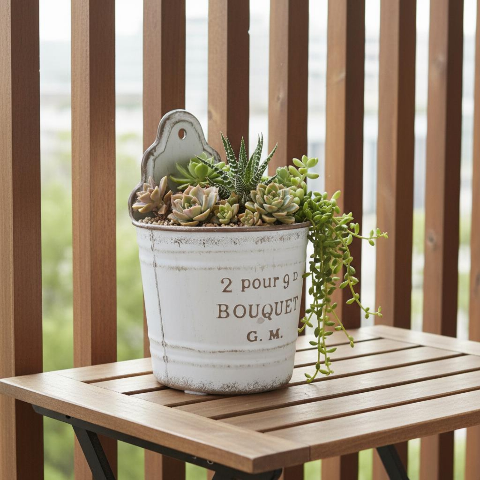 Metal Wall Planter Scalloped B - Home Decor Wall Panels reseña y precio