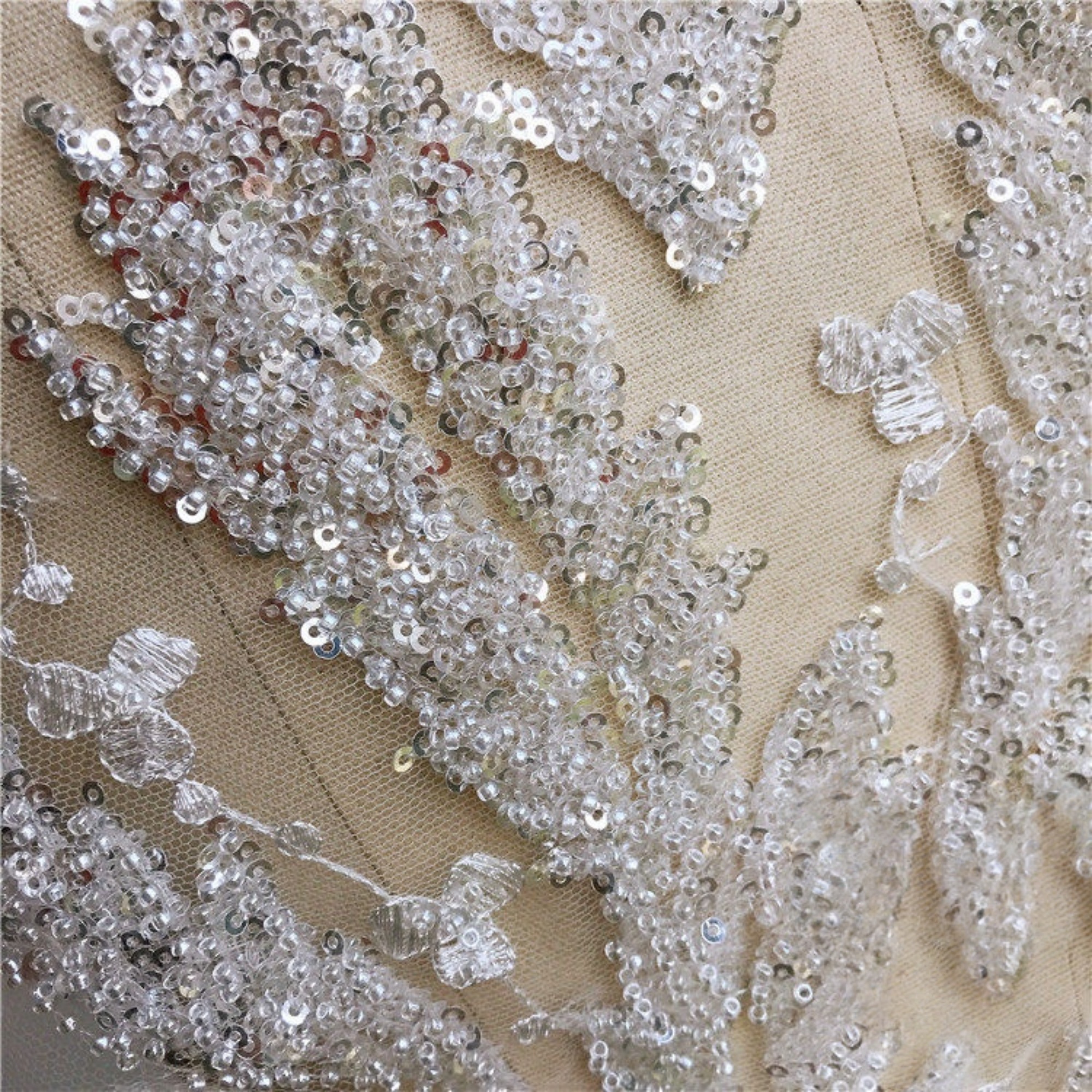 1PCS 34CMX50CM Sparkling Beads - Yarn Home Decor reseña y precio
