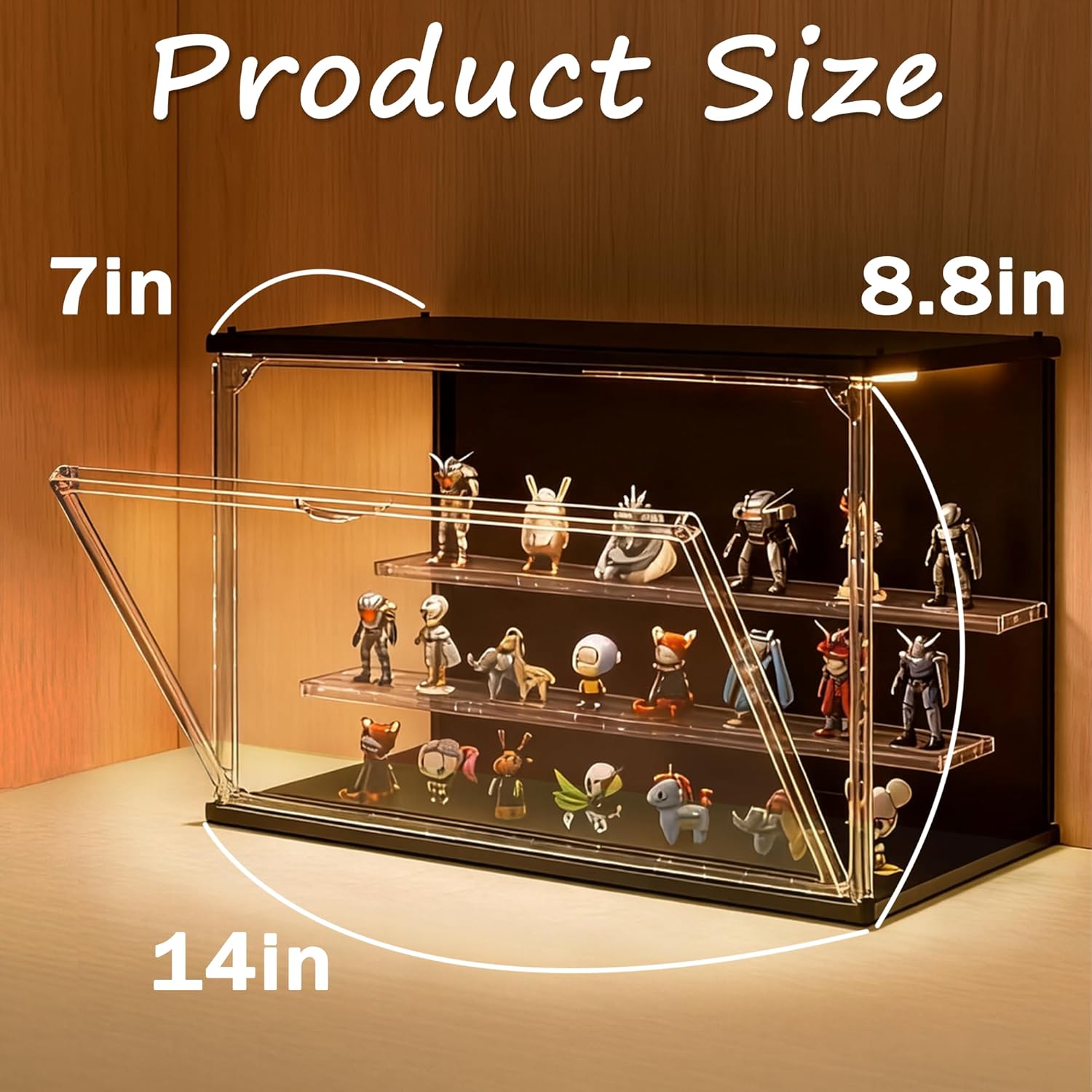 3-Tier Stackable LED Display C - H&M Home Decor reseña y precio
